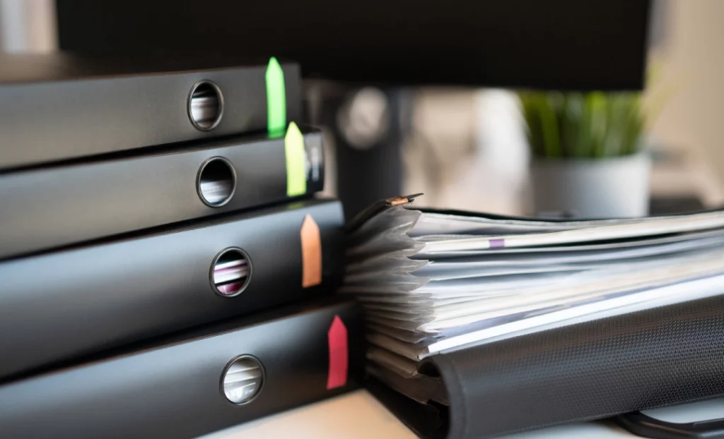 Папки с документами